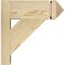 Ekena Millwork Traditional Arts & Crafts Rough Sawn Outlooker, Douglas Fir, 6"W x 14"D x 14"H OUT06X14X14TRA03RDF - alternate 4